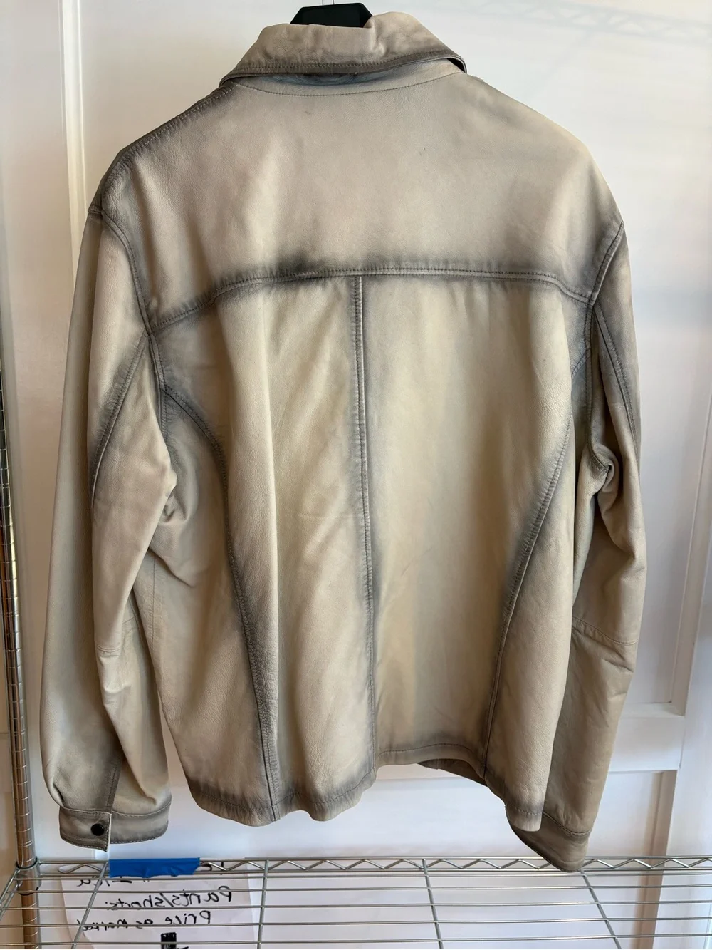 Missoni 90s Cream Leather Jacket